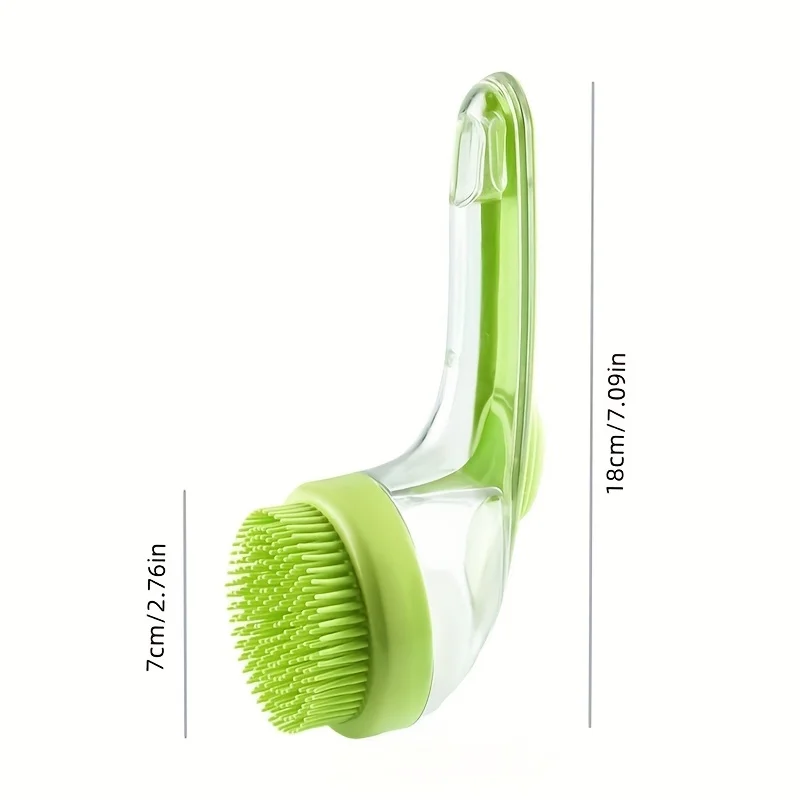 1pc Pet Bath Brush for Small Dogs & Cats: Specialized Dog Washing Tool, Massage Scrub Brush - Pet Bathing Essential for