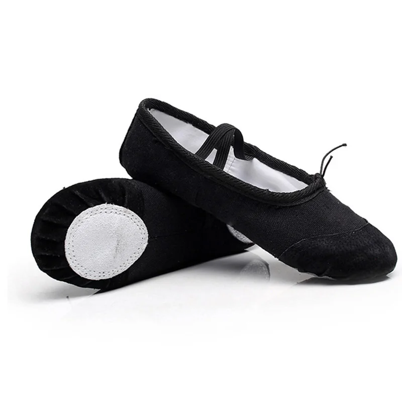 USHINE Professional High Quality 5 Colors Dance Slippers Ballerina Practice Ballet Dancer Shoes Girls Kids Women 5