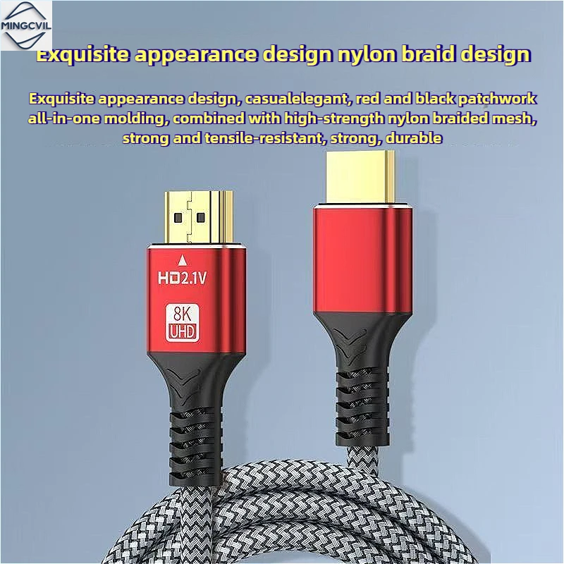 Ultra High-Speed 8K HDMI Cable with 3D and HDR Support