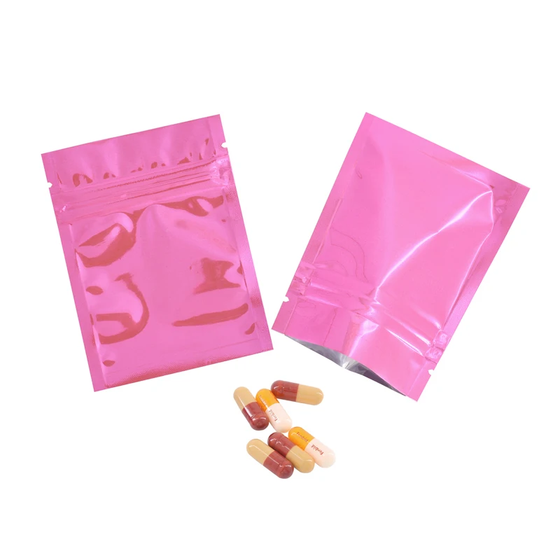 Colorful Full-Width Zip Lock Gift Packaging Bag – Vibrant Foil Design Pouch
