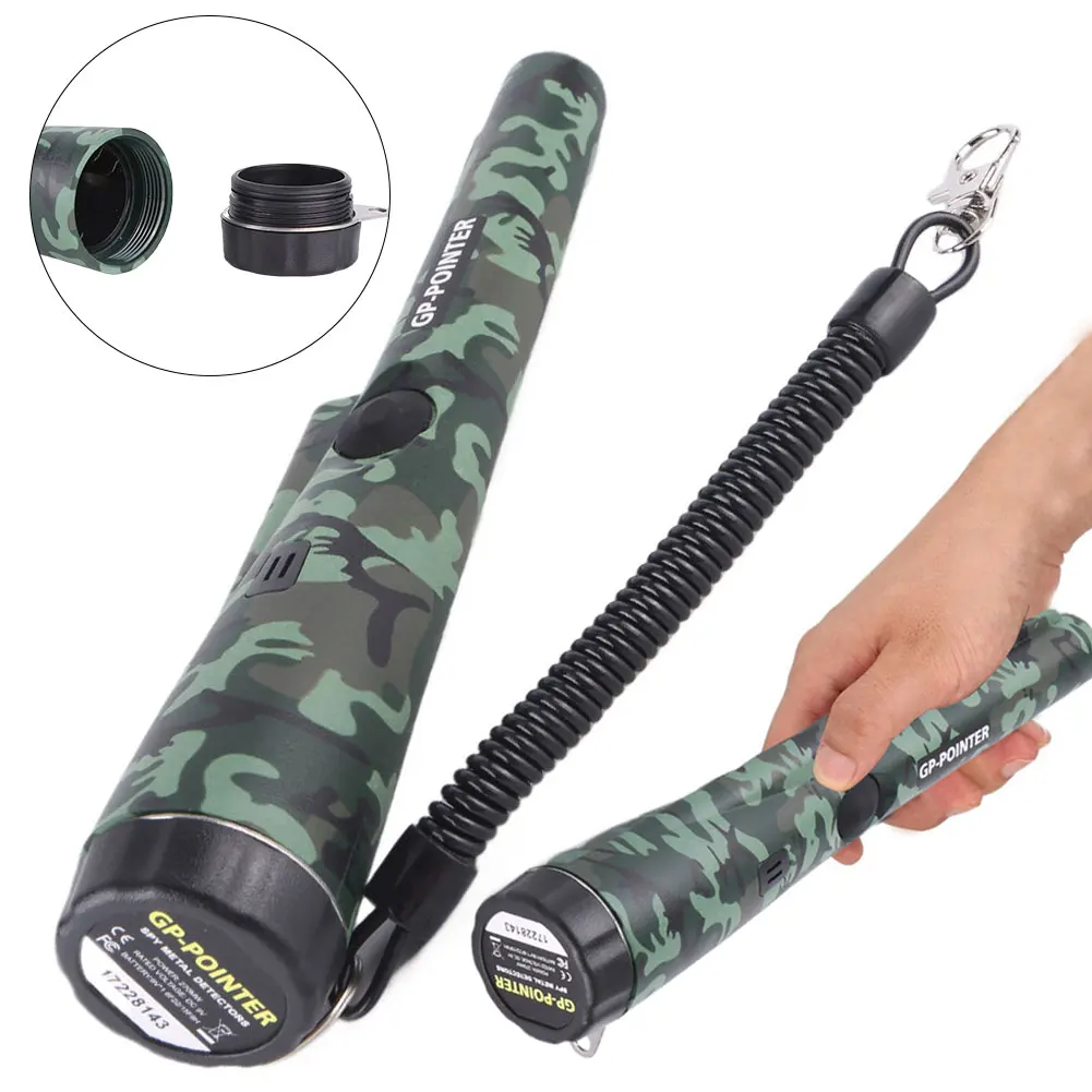 Handheld Metal Detector GP-Pointer IP66 Waterproof Metal Pinpointing Rod Detector Gold Tester for Coin Gold