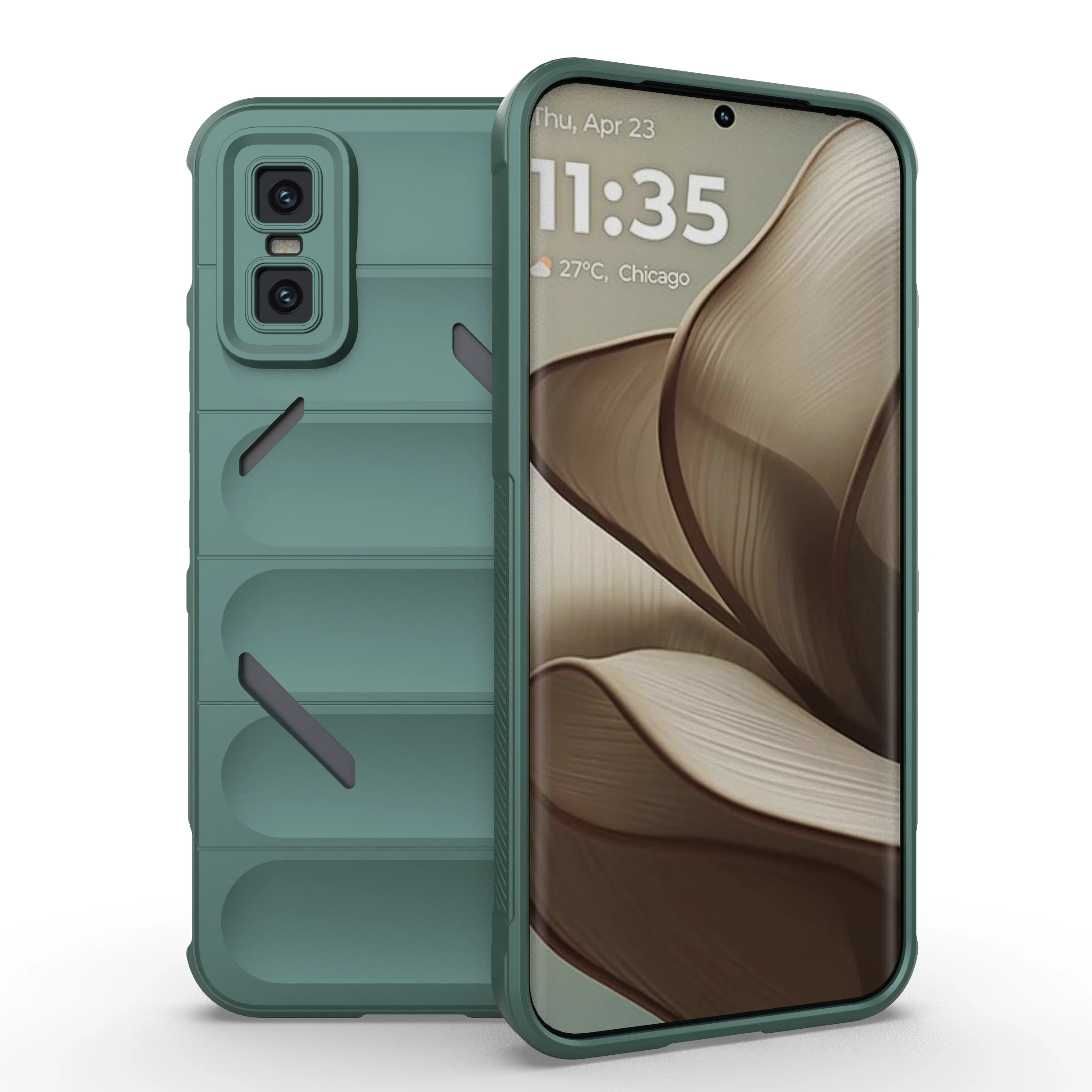 Liquid Silicone Fashion Classic Non-Slip Protective Bumper Case - High Quality