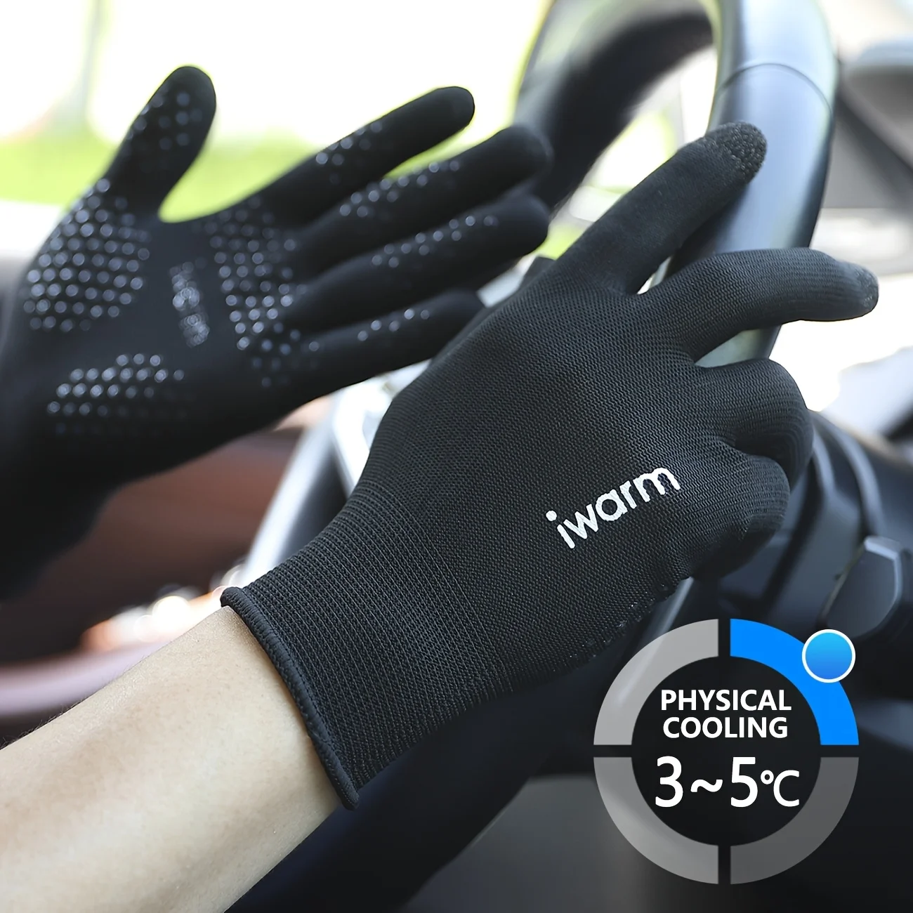 Premium Lightweight Touchscreen Cycling Gloves, Breathable and Ideal