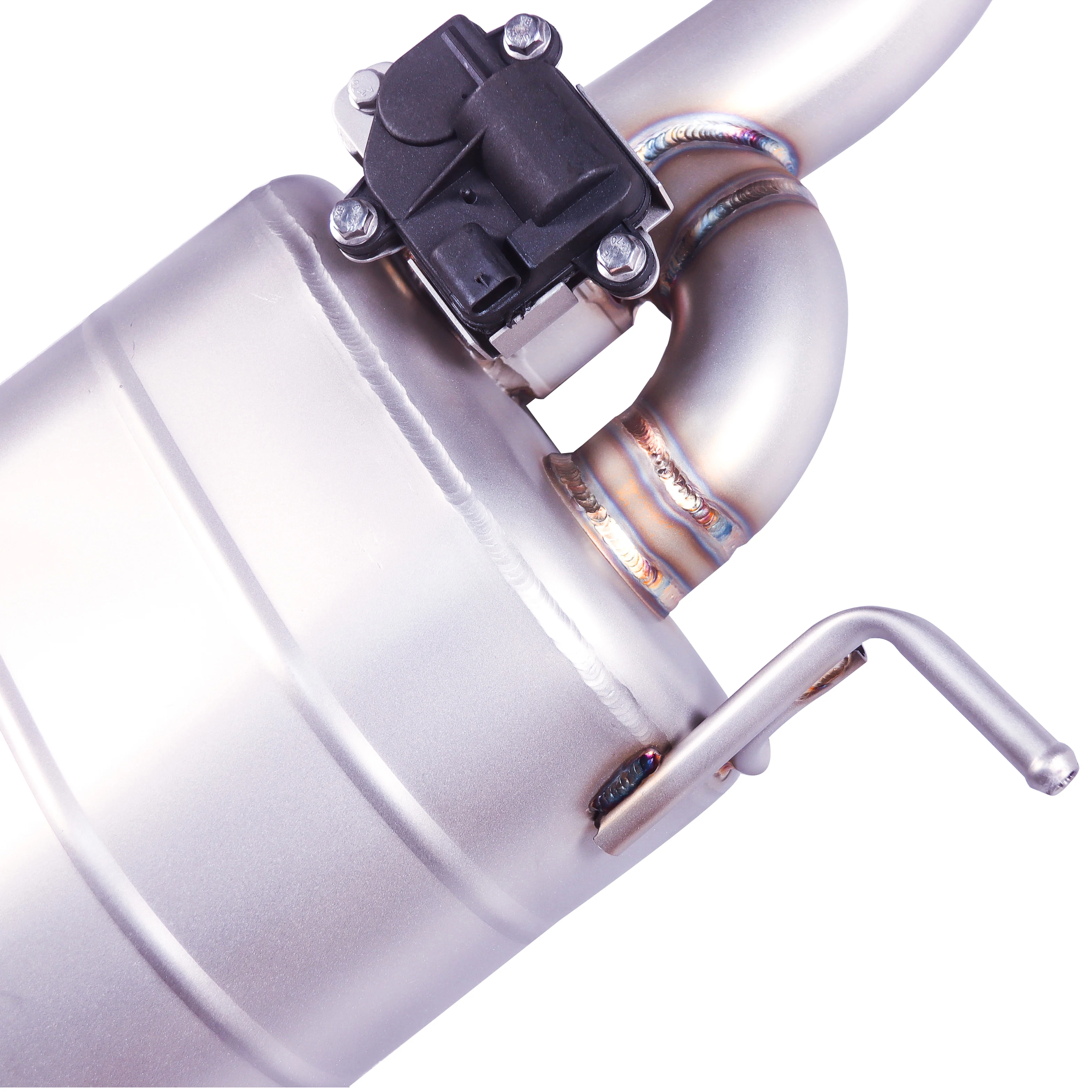 Catback exhaust muffler 304 stainless steel remote control electric valve exhaust system Suitable for Volkswagen Scirocco