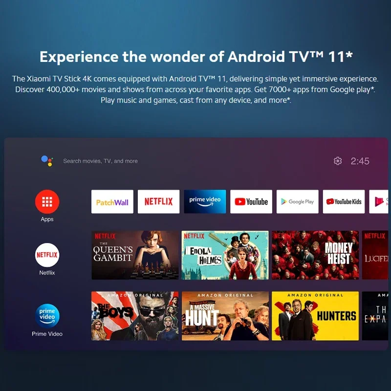 Рисунок 3 - ТВ-флешка Xiaomi Mi TV Stick 4K на базе Android 11