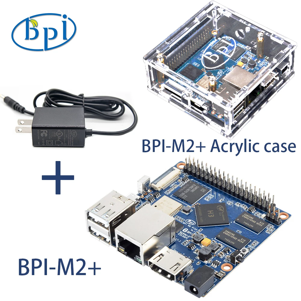Banana Pi-bpi-m2 Plus Grupo Allwinner h3 Quad-core Cortex-a7 1gb Ddr3 8gb Emmc Suporta Hdmi Wi-fi bt Csi Run Android Ubuntu Debian Debian - Imagem 6