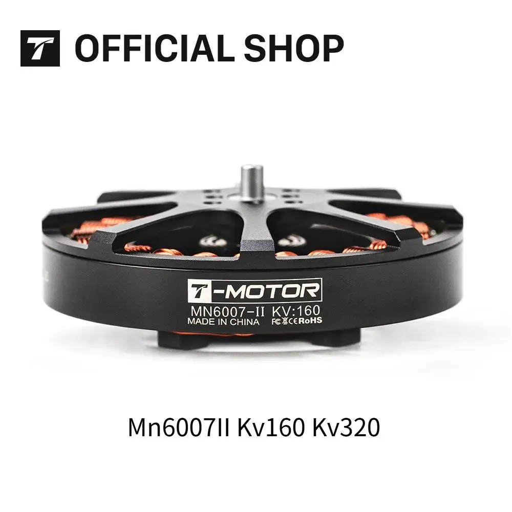 T-Motor MN6007II KV320 KV160 Brushless Motor za Drone 6.5kg Potisak