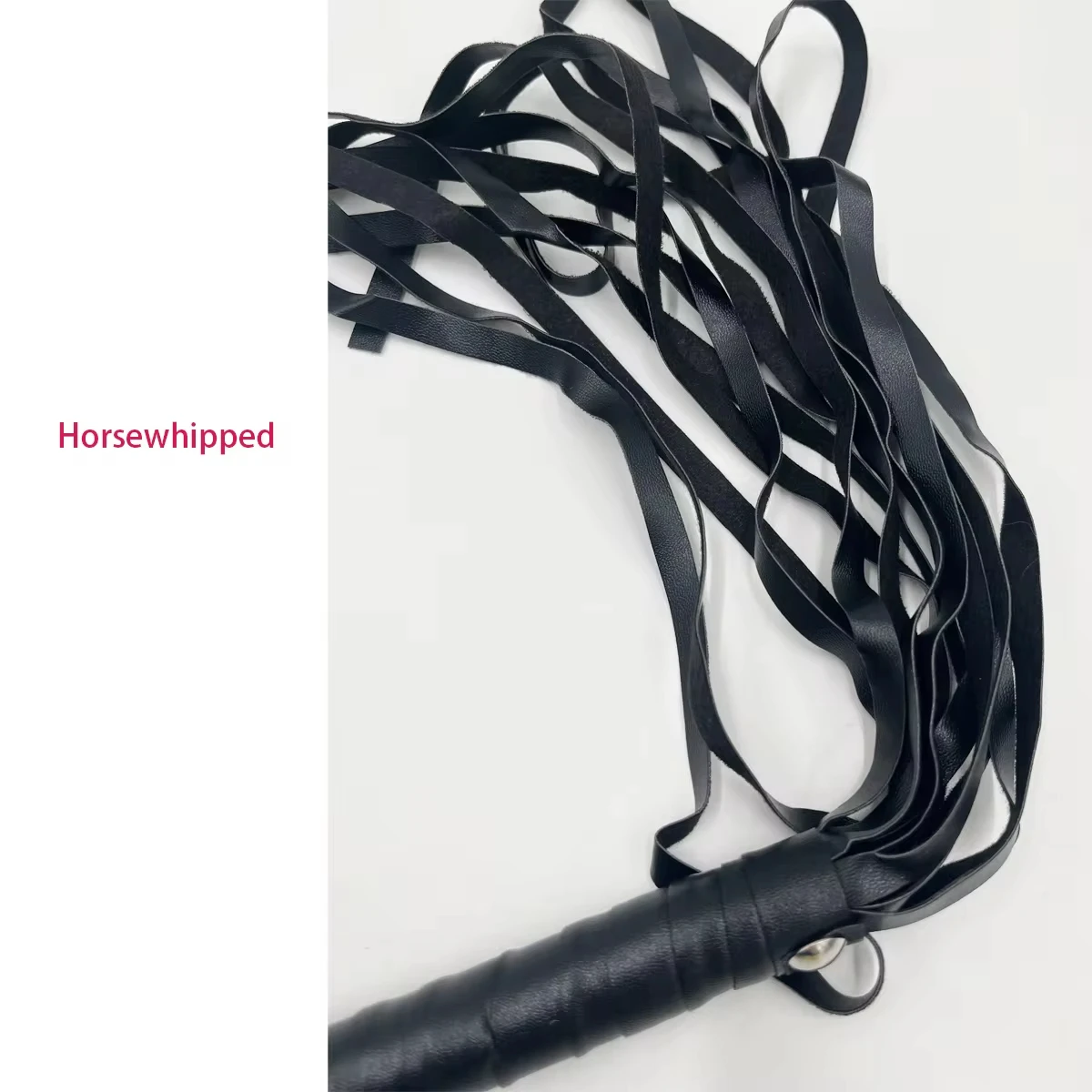 Leather Horsewhip, Horse Racing Equestrian Supplies Knight Equipment 6