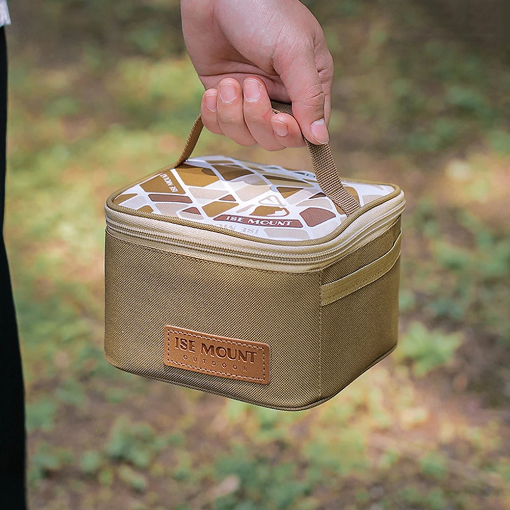 Portable Pepper Spice Storage Jars Set For Outdoor Picnic Camping BBQ Oil Seasoning Containers Bottle Storage Bag Picnic Basket