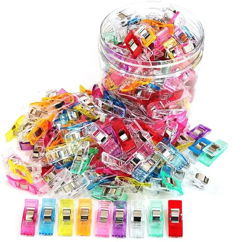 200 Pcs Sewing Clips for Fabric Multipurpose Small Mini Sewing Clips  Quilting Clips for Fabric, Sew Binding, Crafts, Fabric Clips for Sewing and