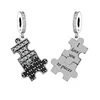 FC Jewelry 925 Silver Autism Awareness Color Puzzle Piece Heart Bead Fit Original Pan Charms Bracelet For Women Berloque 2022 5