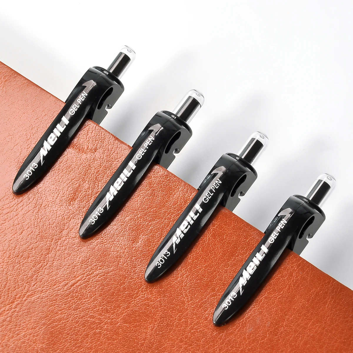 4/8 High appearance level neutral pens 0.38mm smooth writing grip comfortable Student pens Study stationery/office supplies Back 3