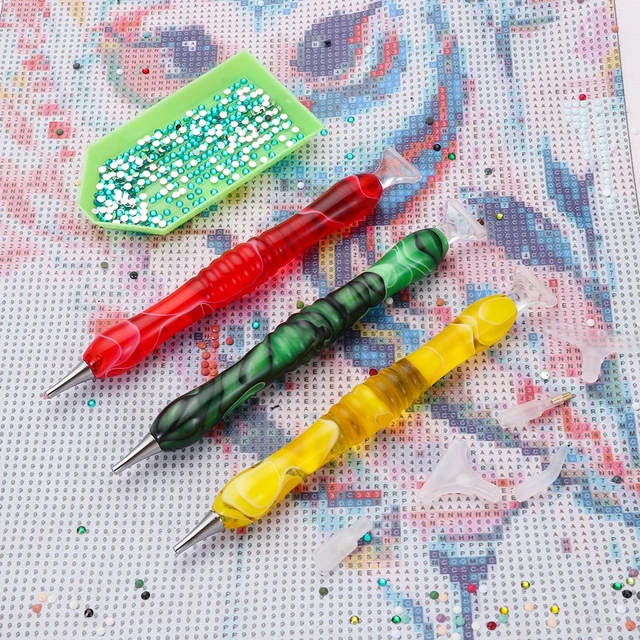 Eco-friendly Resin Point Drill Pens 5D Resin Diamond Painting Pen Alloy  Replacement Pen Heads Embroidery DIY Craft Nail Art - AliExpress