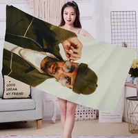 Singer Rauw Alejandro Towel Thickened Absorbent Bath Towel Soft Face Towel for Home 2