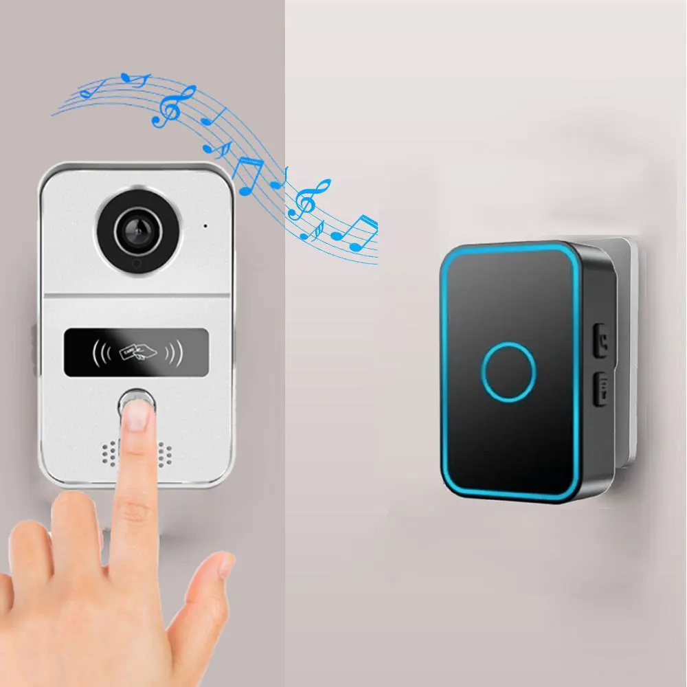 Timbre inalámbrico con cámara WiFi compatible Tuya Smart y Smart Life 💯 