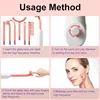 Apparatus High Frequency Facial Machine For Hair Face Anti Aging Therapy Acne Tool Fusion Neon+Argon Wands Skin Beauty 4