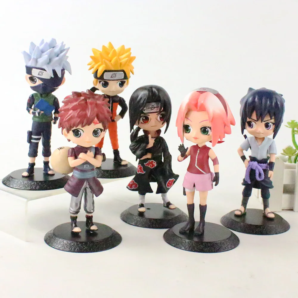 Anime Naruto Sakura Haruno Action Figure 15 cm Collectible for Office Desk  & Study Table, Car Dashboard, Decoration and Cake Topper Toys for Fans