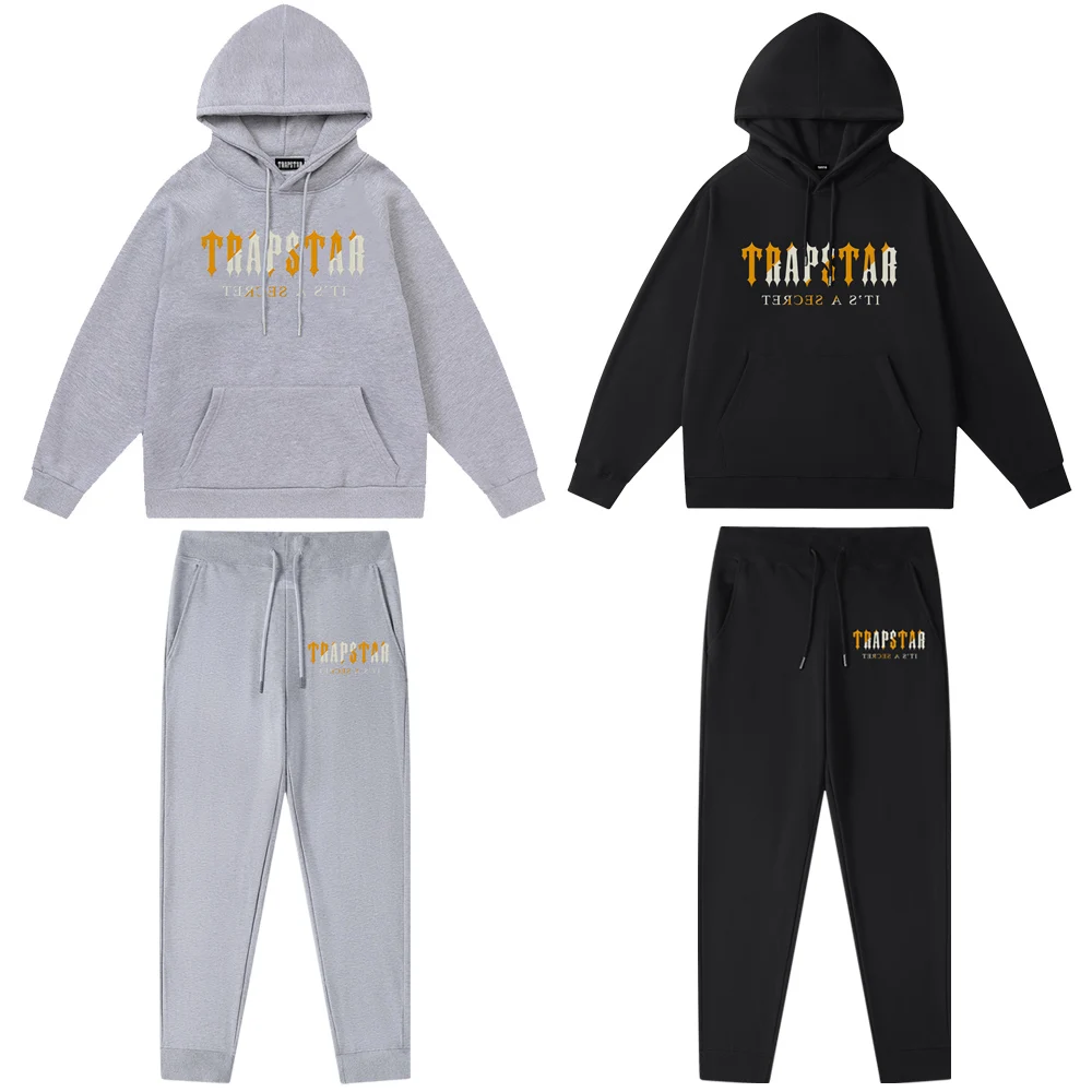 Trapstar-chándal de 2 piezas para hombre y mujer, Conjunto de