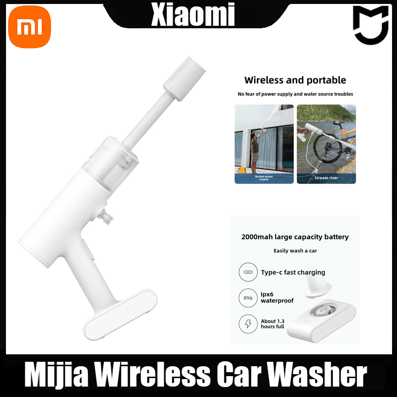 XIAOMI MIJIA Wireless Car Washer Multifunctional Household Lithium Battery High Pressure Portable Multi-mode Water Gun