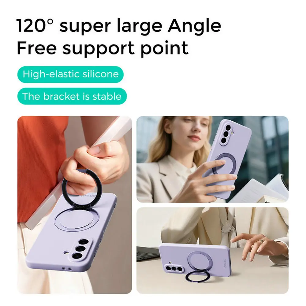 Luxury Camera Protector Magnet Back Ring Case Cover