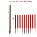 1 Gold 10Red Ink