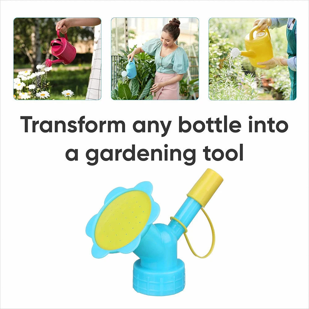 Plant Waterer 2 In 1 Watering Nozzle Sun Flower Automatic Waterer for Gardening