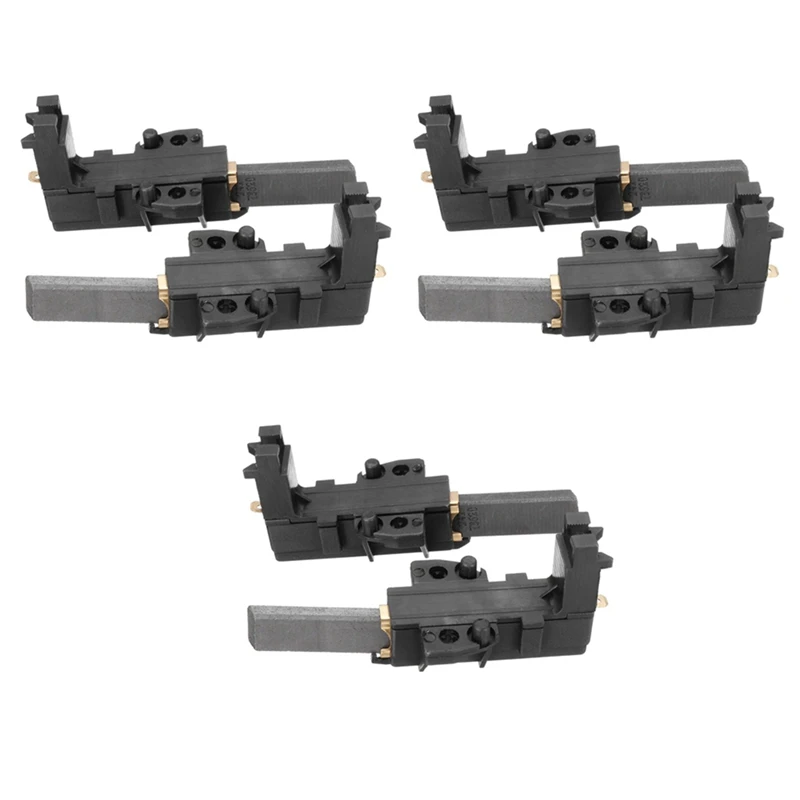Spazzola Di Carbone Del Motore Della Lavatrice 6Pcs Per Whirlpool Hoover Candy Ceset