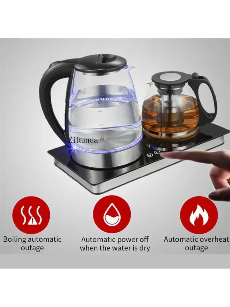 -Pink Electric Glass Boiler, Electric Teapot, Boiling Water Boiler, Health Pot, New, 2024 3