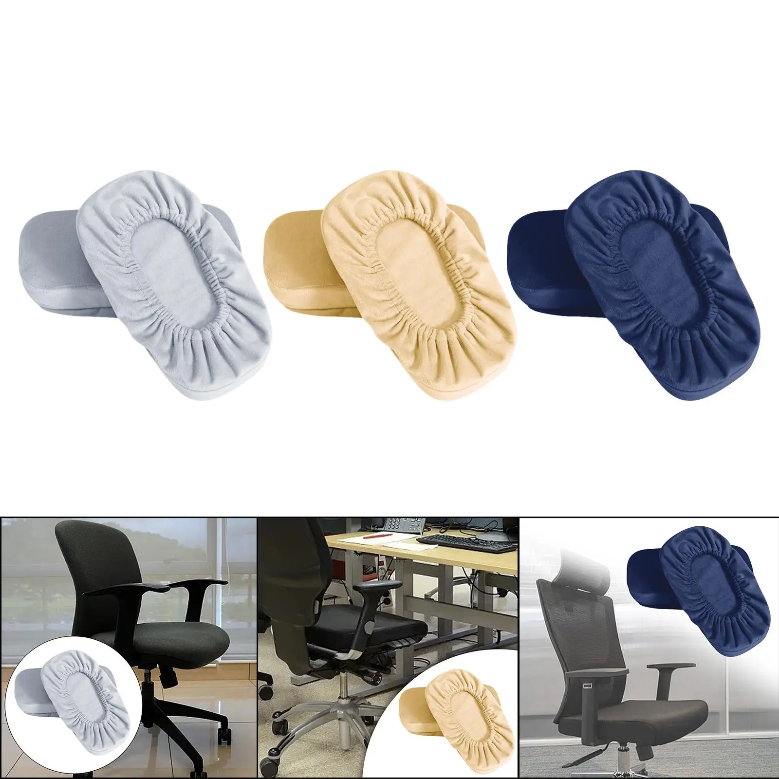 Armrest Cover Arm Cover Removable Armrest Cover Pads Arm Rest Pillow Desk Chair Cushion