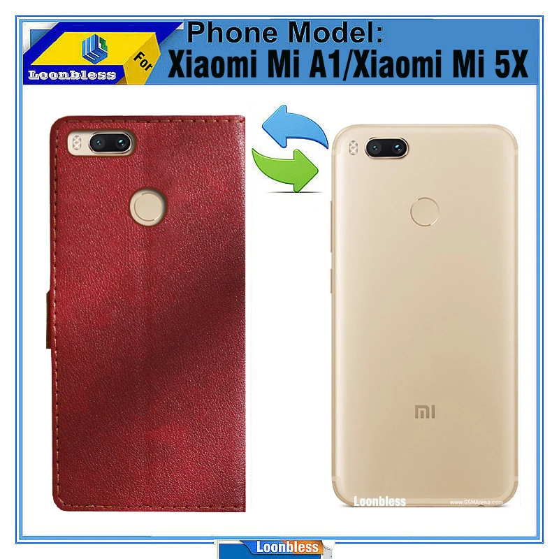Mi A1 Wallet Flip Case For Xiaomi Mi A1 Phone Case Etui Xiaomi A1