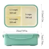 Bento Boxes for Adults - 1400 ML Bento Lunch Box For Kids Childrens With Spoon & Fork - Durable Perfect Size for On-the-Go Meal 5