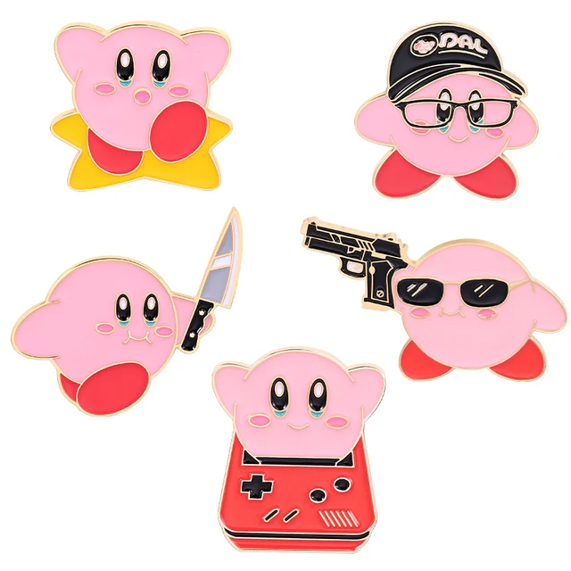 Demon Slayer HUNTERXHUNTER Enamel Pin Anime Characters 5pcs/Sets Suits Brooches Badge Backpack Gift Friends Jewelry Wholesale style-23