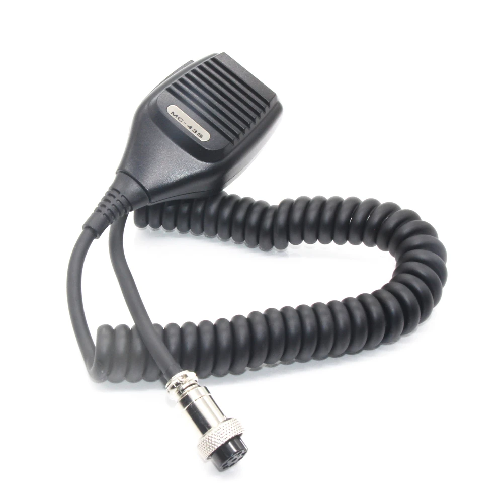 Hand Speaker Mic Microphone MC 43S Round 8 pin for Kenwood 2 Way Radio