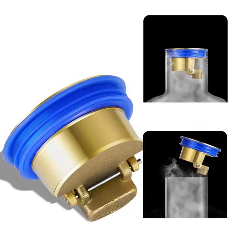 Description Picture 5 of itemOne Way Valve Shower Drainer Insect Prevention Seal Stopper Anti Odor Sewer Strainer Plug Drain Cover Floor Drain