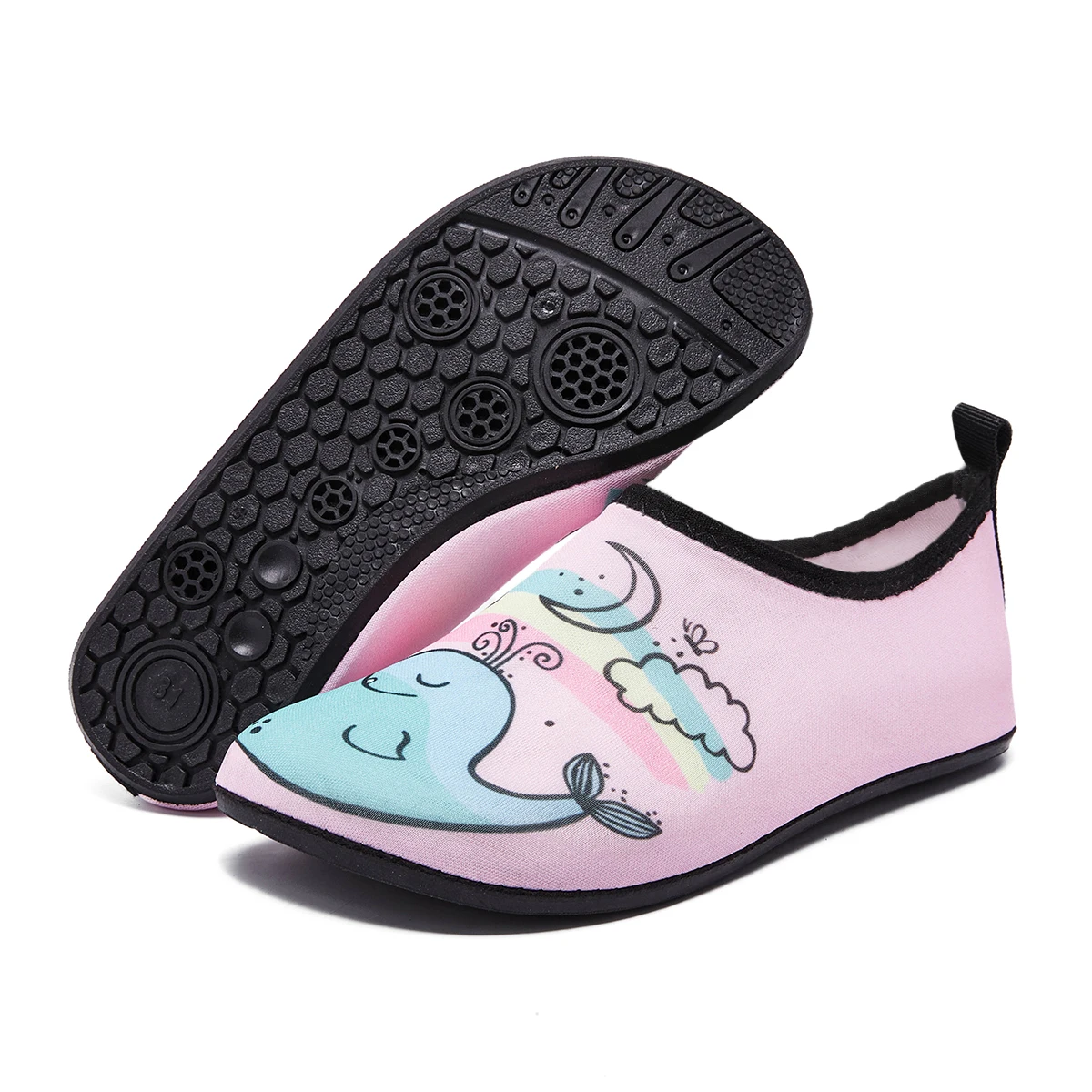 Kids' Quick-Dry Aqua Shoes - Lightweight Water & Beach Slippers