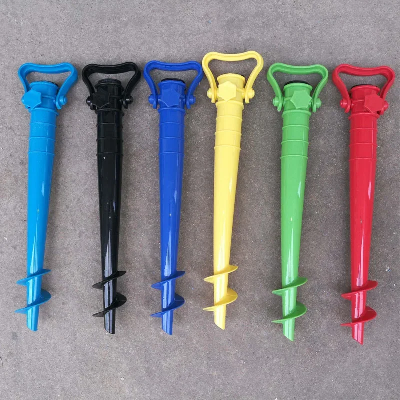 Umbrella Holder Ground Anchor Spike Stretch Stand Sun Beach Fishing Rain Gear Garden Patio Parasol 1 Pcs
