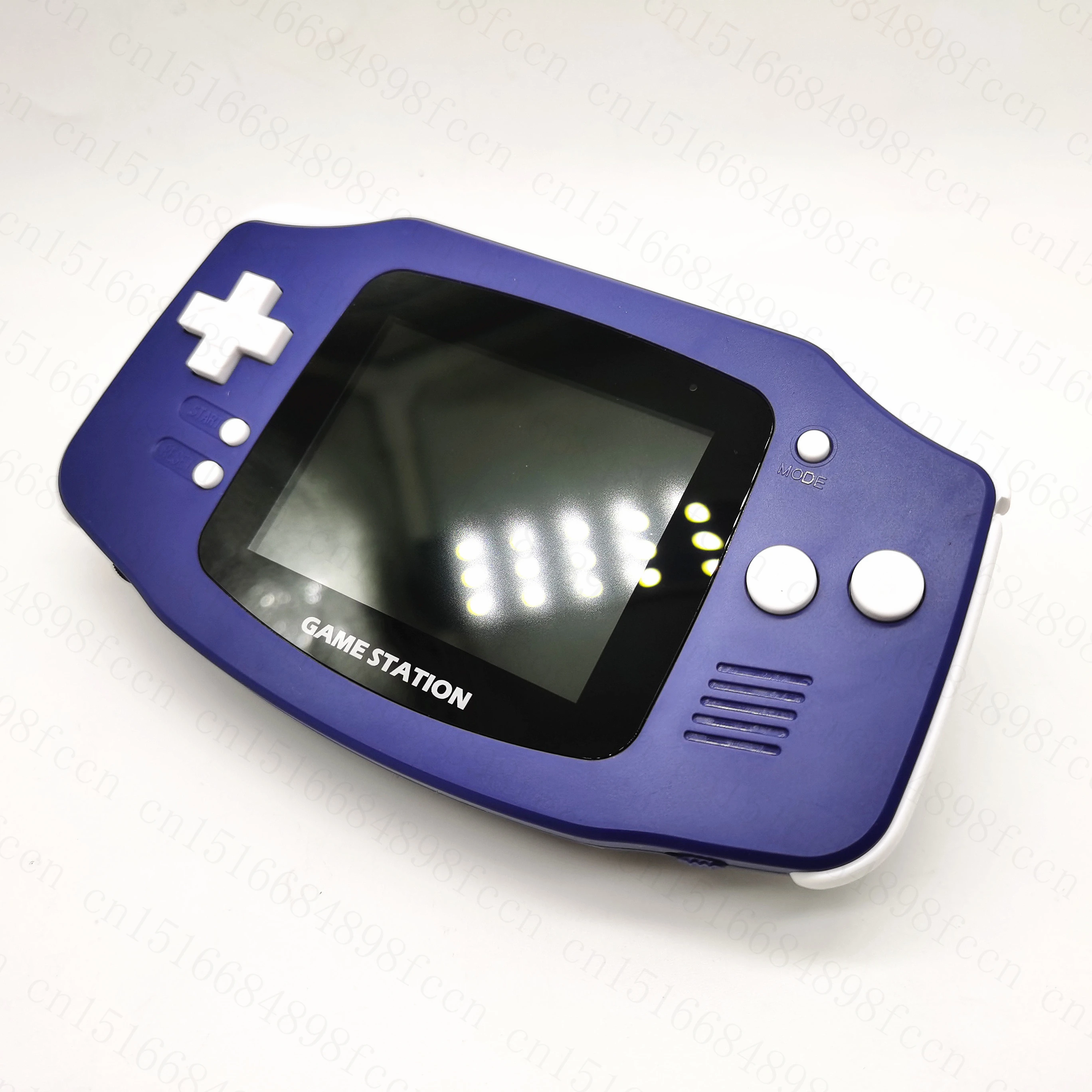 5180 Games 3 Inch Retro Handheld Game Console Player with 3 Emulators for Genesis for Nes for GBA  Support TF Card Save&Load 