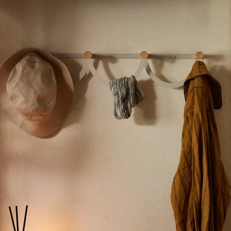 

Multi-functional Living Room Key Holder-Wall Hooks for Towels Clothes Versatile and Practical with Stable Load-bearing