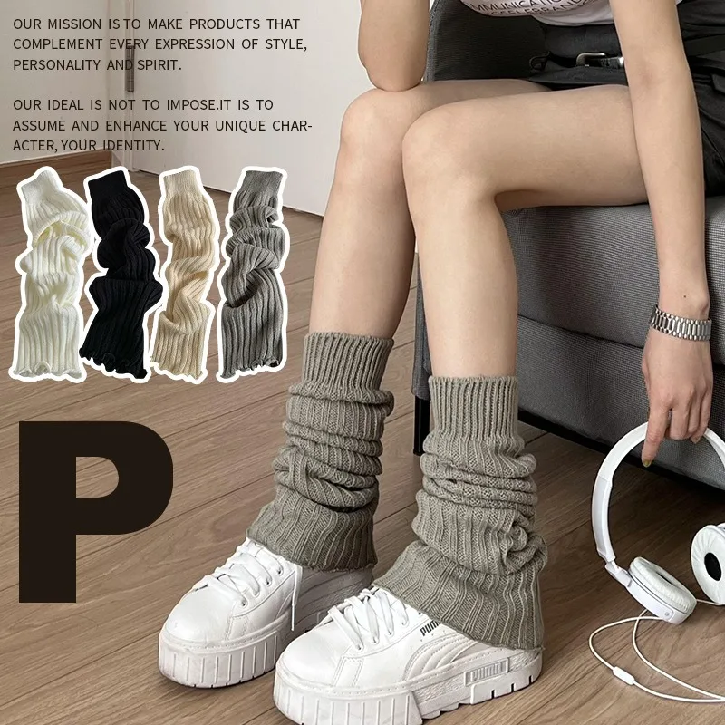 57cm Japanese Lolita Leg Warmers Women Ankle Warmer For Girls