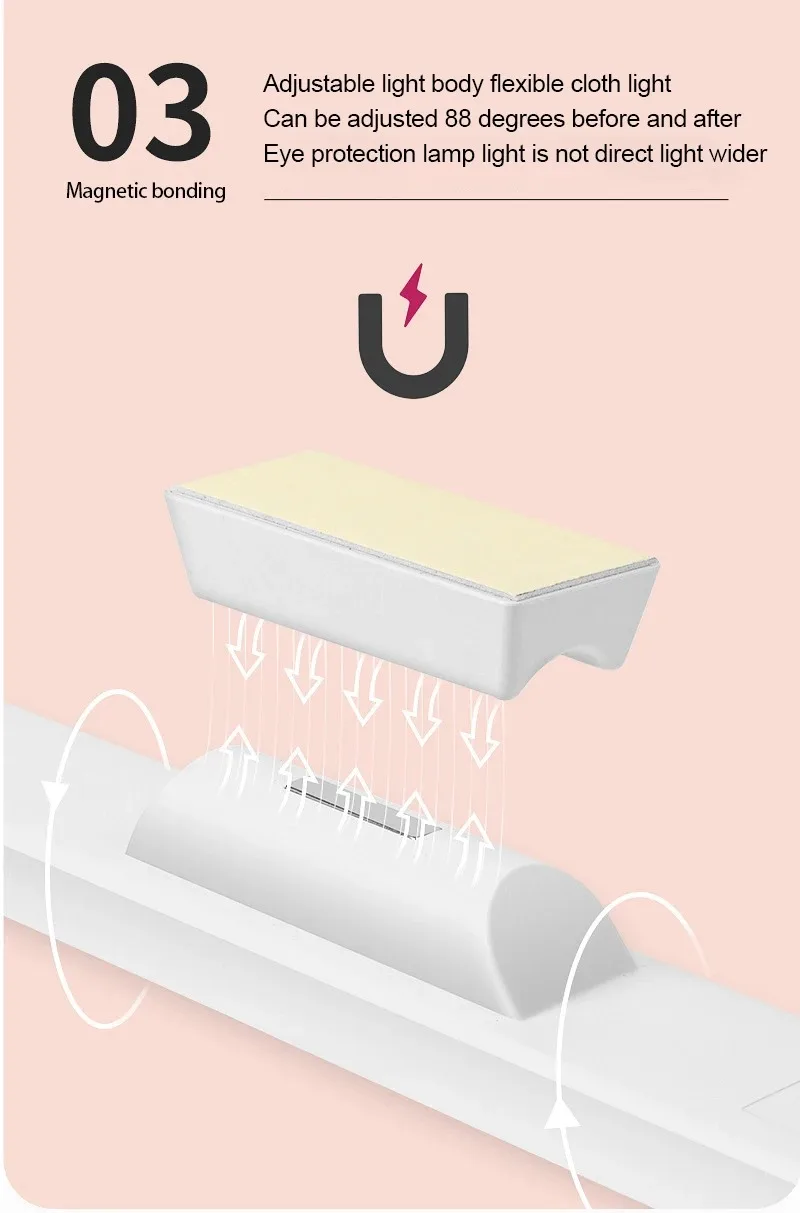 Magnetic Rechargeable Desk Lamp – 2 Modes, Powerful & Hassle-Free 66 — Image