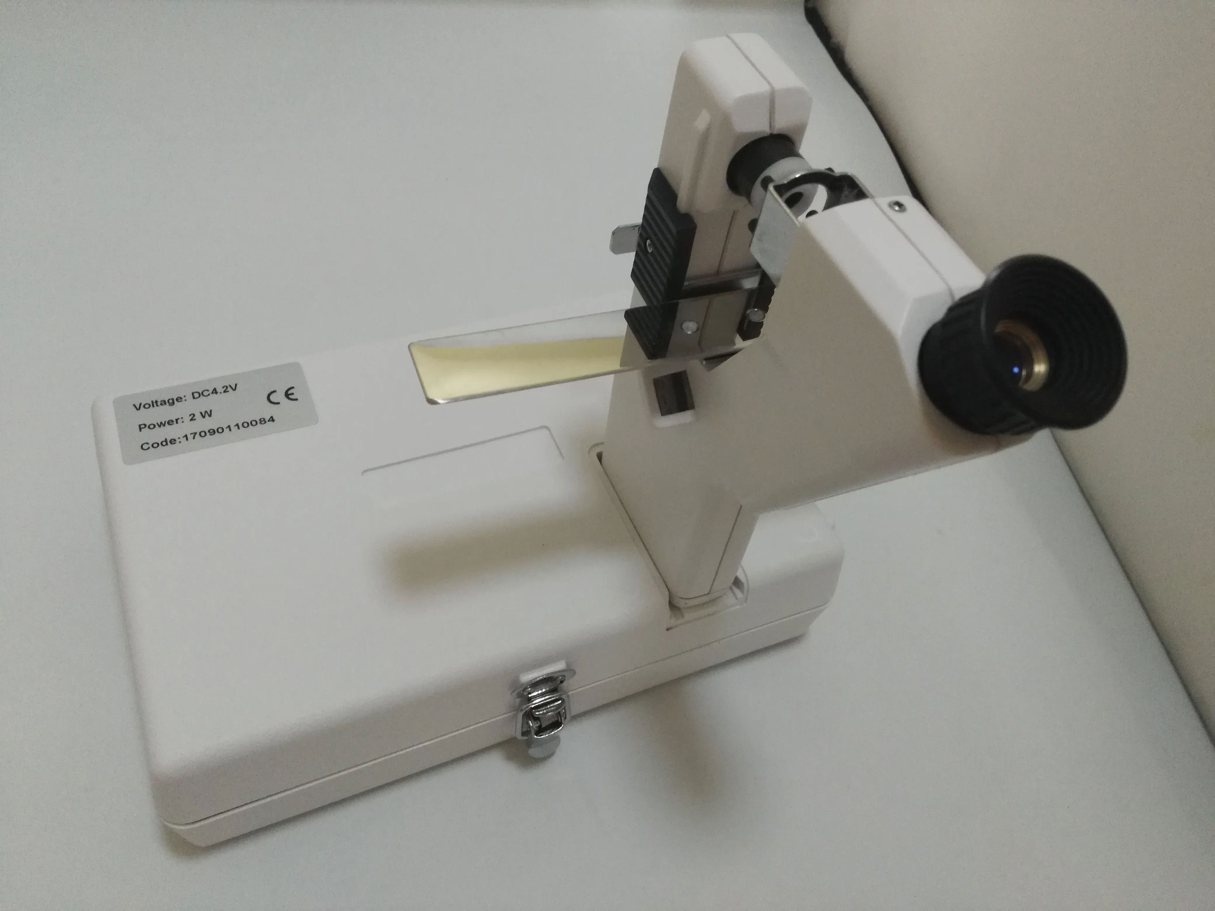 Manual Lensmeter Lensometer Focimeter Optometry Machine DC 3 V