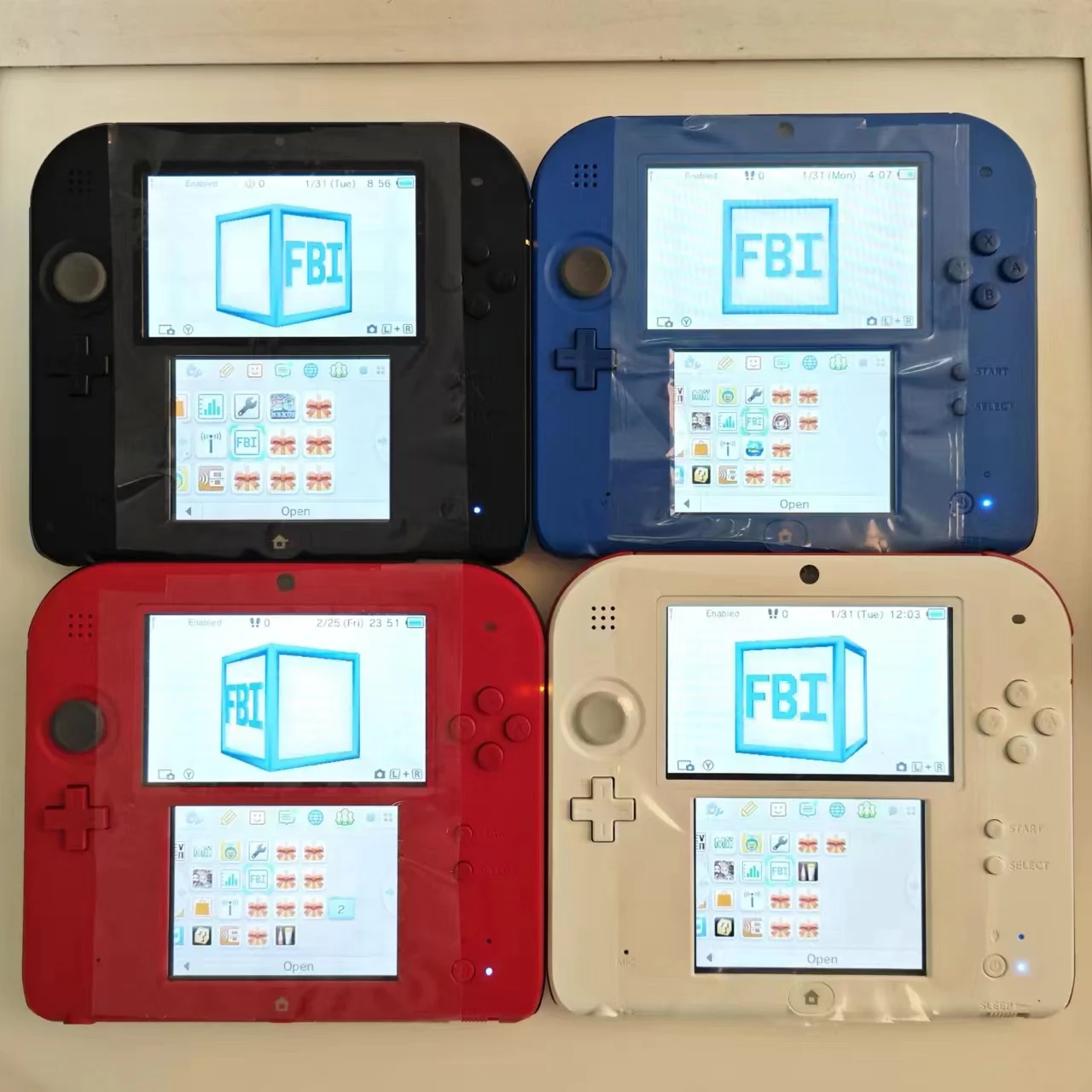 ニンテンドー2dsゲームコンソール,元のコンソール,32g - AliExpress