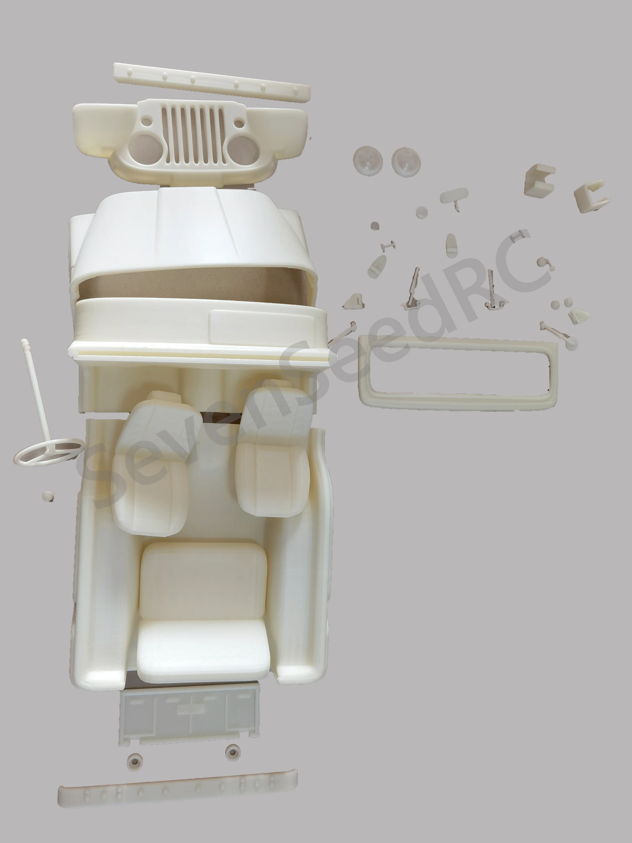 3d print car body kit JEEP CJ5 Hard Body 313/324 WHEELBASE
