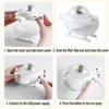 Mini Helicopter Spray Air Humidifier Purifier USB Ultrasonic Cool Water Aroma Diffuser with LED Light Home Office Mini Atomizer 6