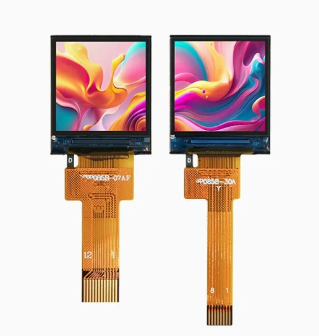 IPS 0.85인치 12PIN/8PIN TFT LCD 컬러 스크린 GC9107 드라이브 IC 128(RGB)*128 SPI 인터페이스