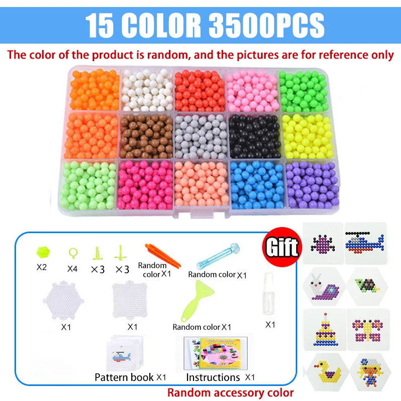 15 color 3500 pcs