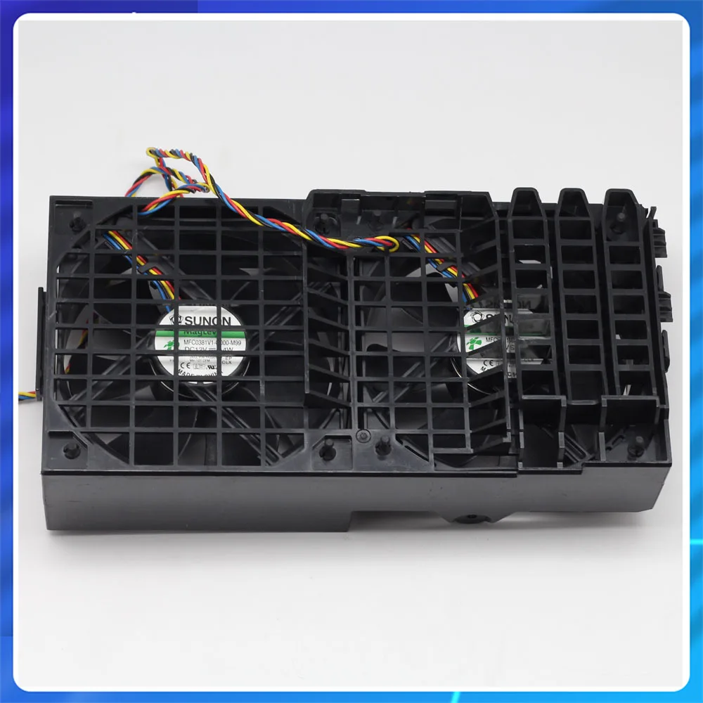 Originale Per Dell Precision T3500 T5500 Hw856 Cp232 0 Cp232 0 Hw856 Workstation Anteriore Doppia Ventola Gruppo Di Raffreddamento Doppia Ventola Di R