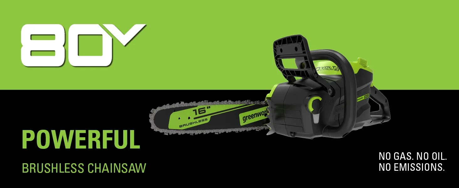 80v powerful chainsaw