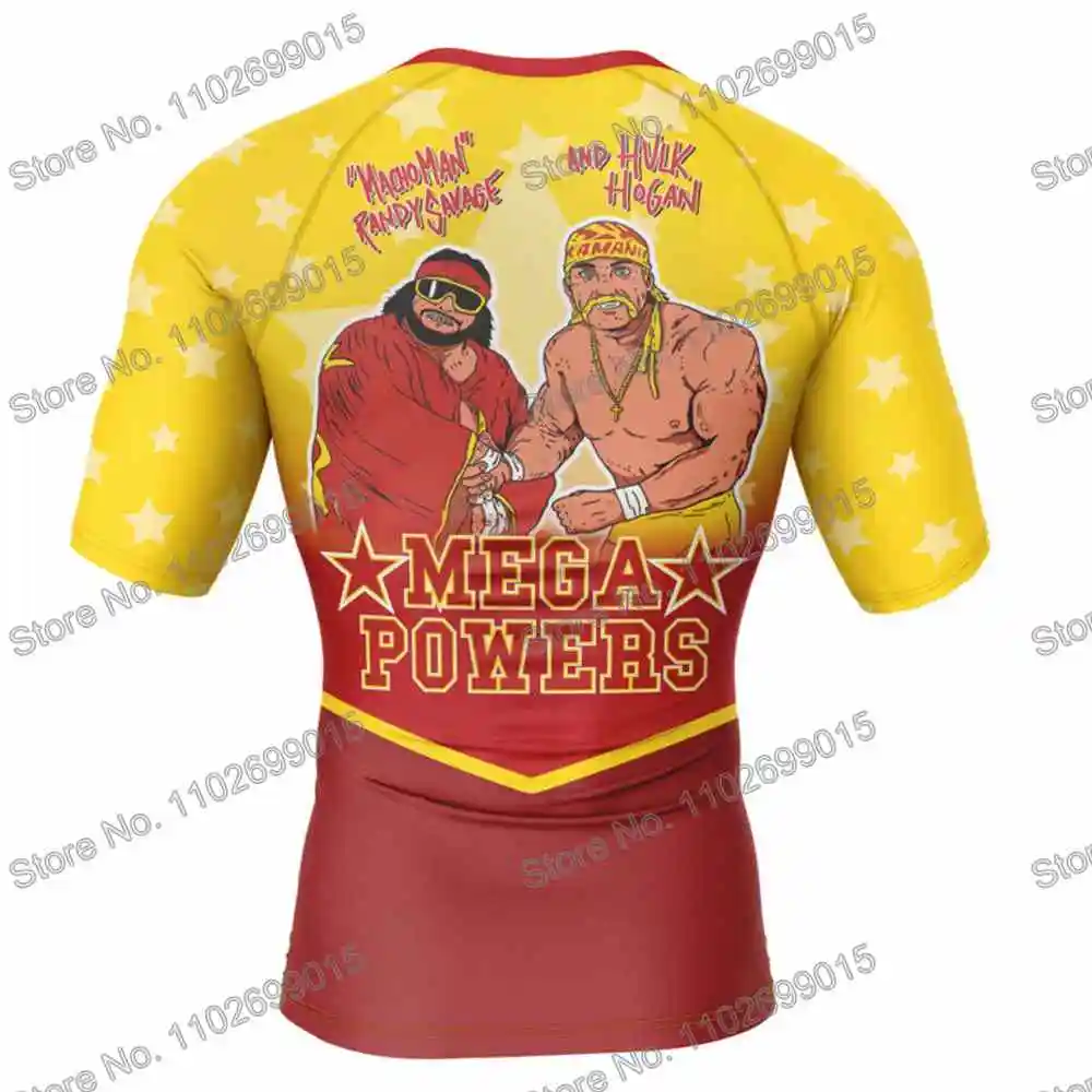 Rash Guard Surfing Swimsuit Macho Man Randy Savage The Cream Of The Crop Surfing Clothing Men Short Sleeve Diving Summer Beach Tights