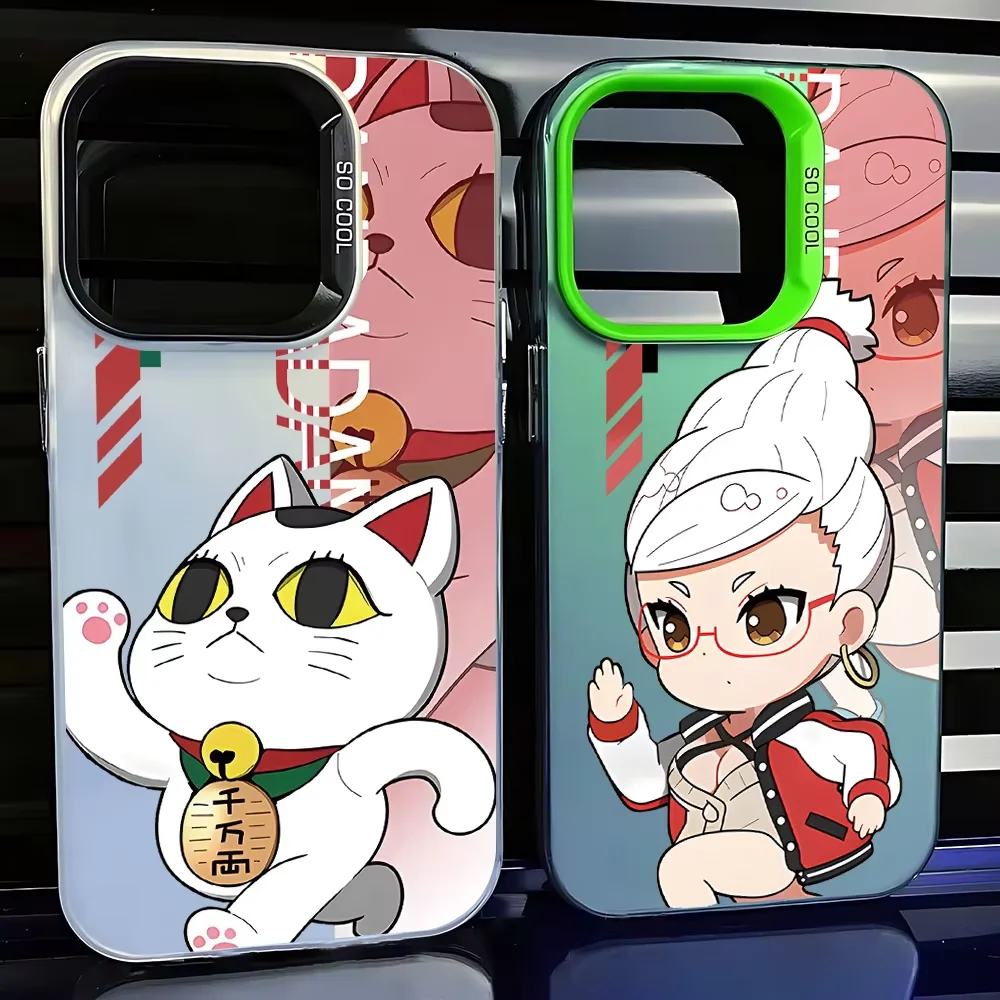Vibrant Anime Dandadan Themed Phone Case